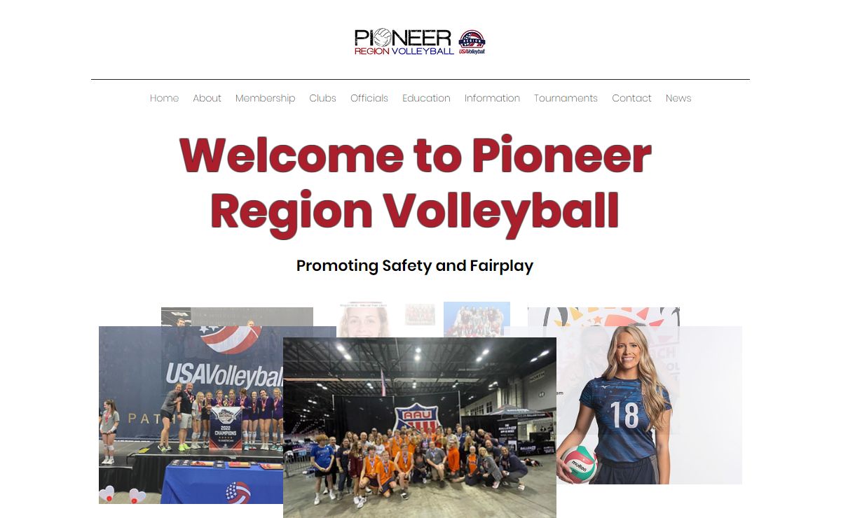 Home | Pioneer Region Volleyball