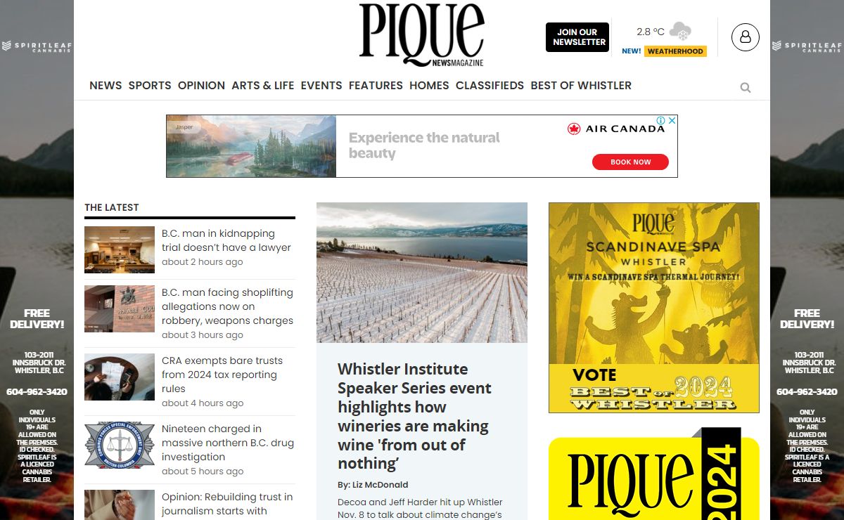 Whistler News - Pique Newsmagazine