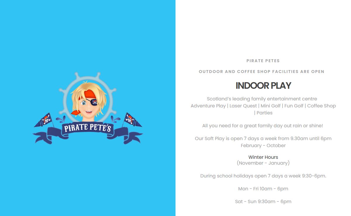 Pirate Petes Ayr | Scotland's Family Entertainment Centre