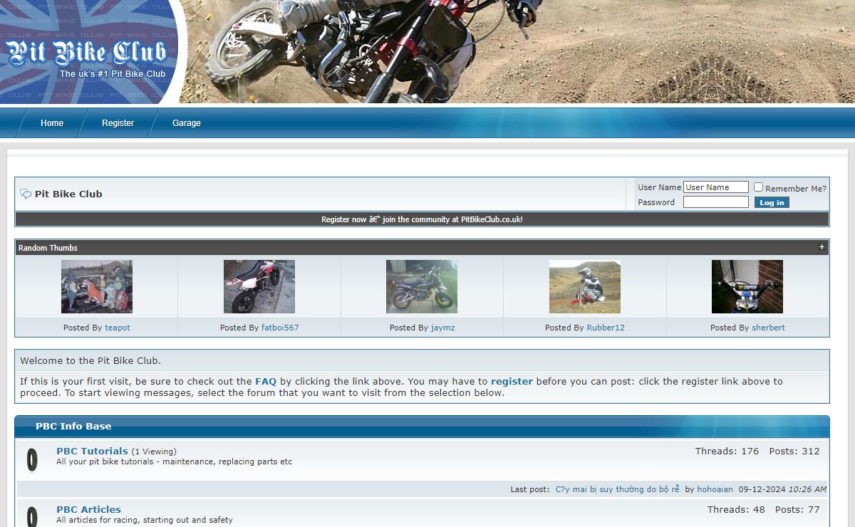 Pit Bike Club - Forum