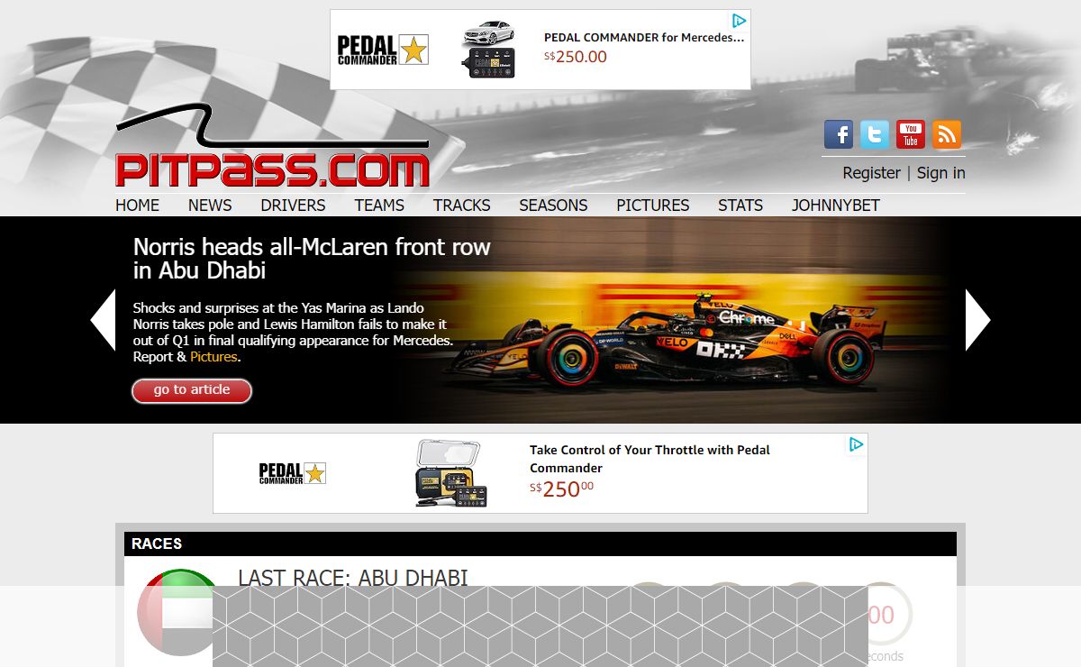 pitpass - the latest, hottest F1 news