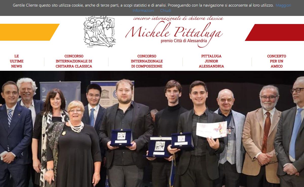 Concorso Internazionale di Chitarra Classica Michele Pittaluga - Alessandria