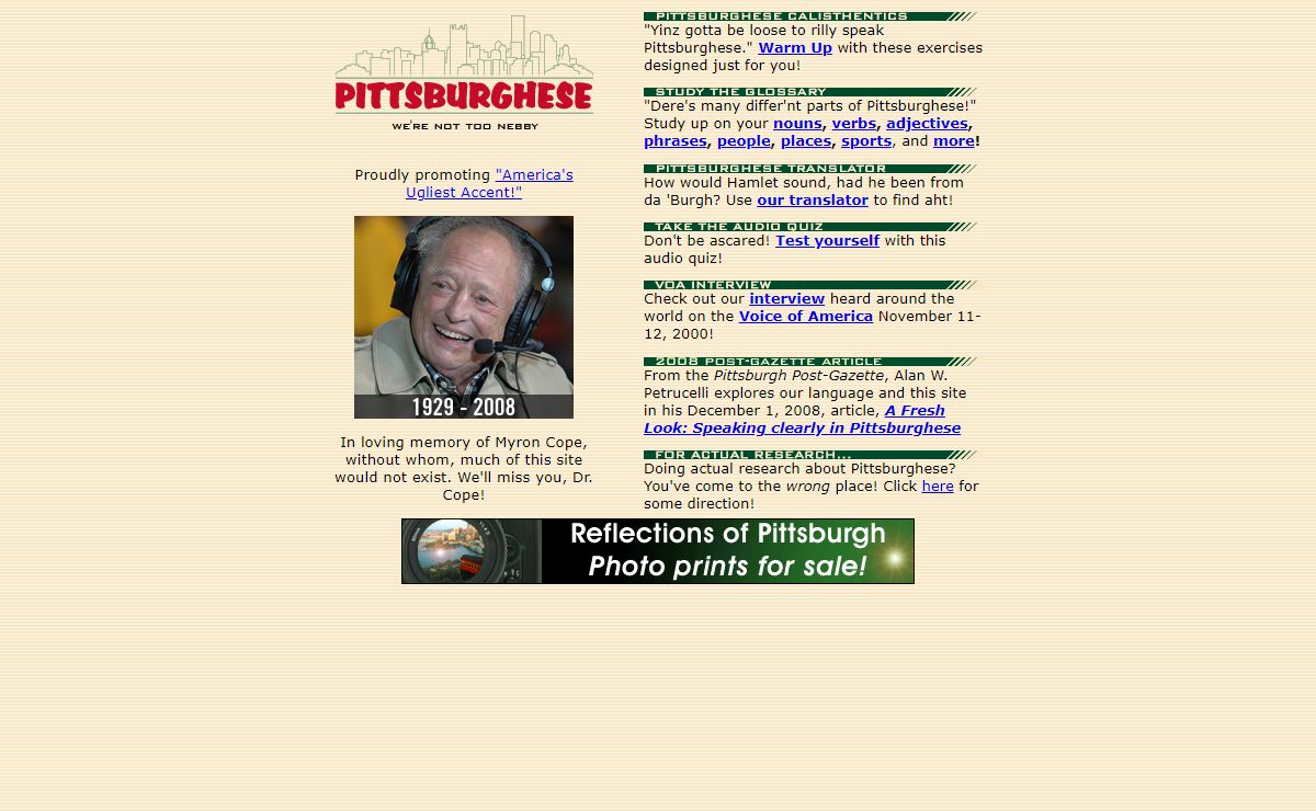 PITTSBURGHESE .com
