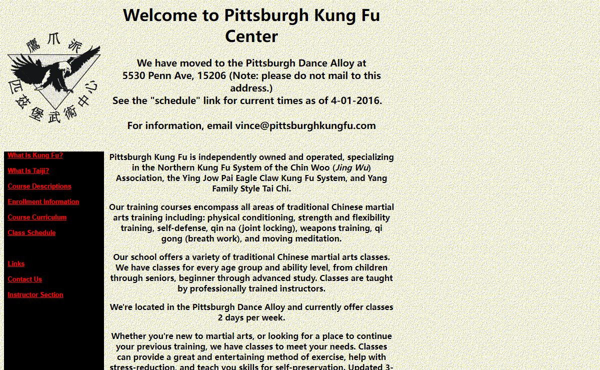 Welcome to Pittsburgh Kung Fu Center
