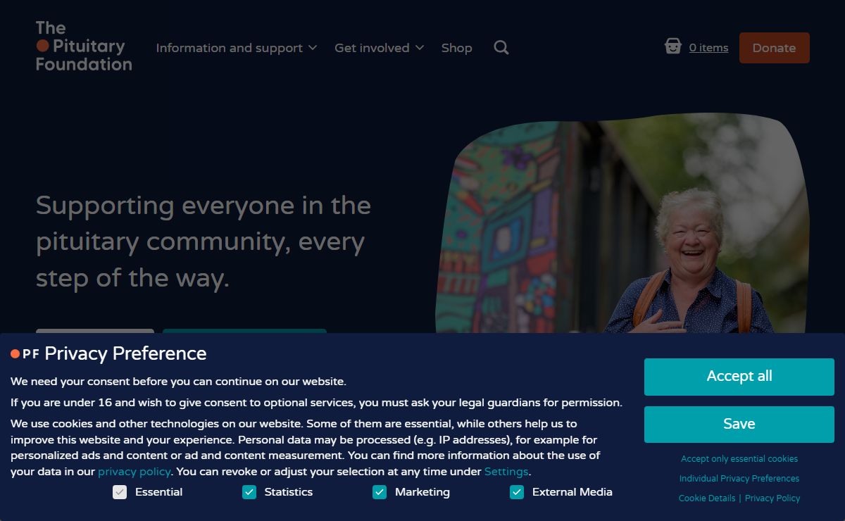 Homepage - Pituitary Foundation