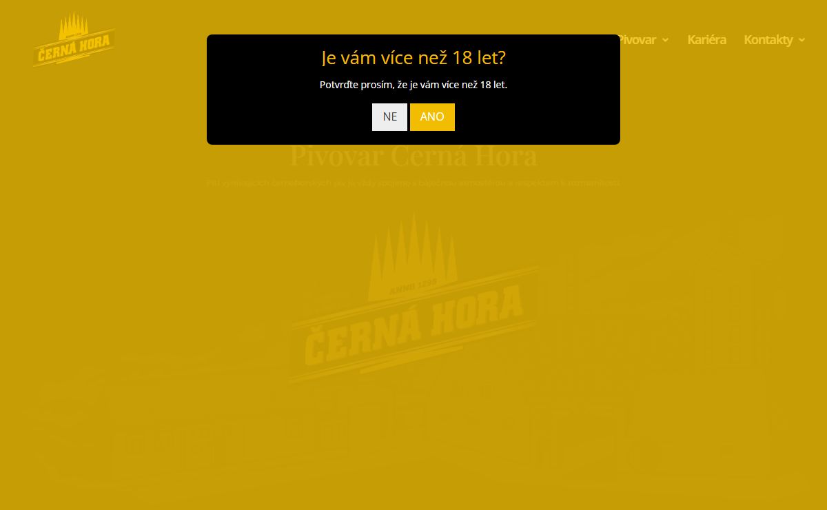 Pivo Černá Hora