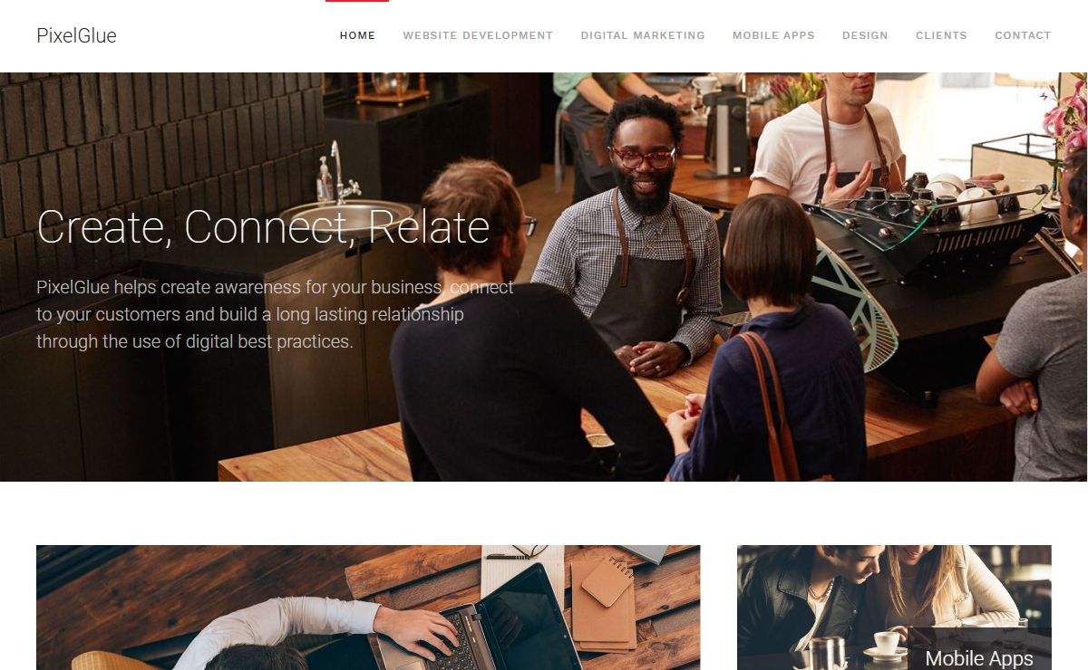 PIxelGlue | Website, Mobile Apps, Marketing, Directory Listing | Florida