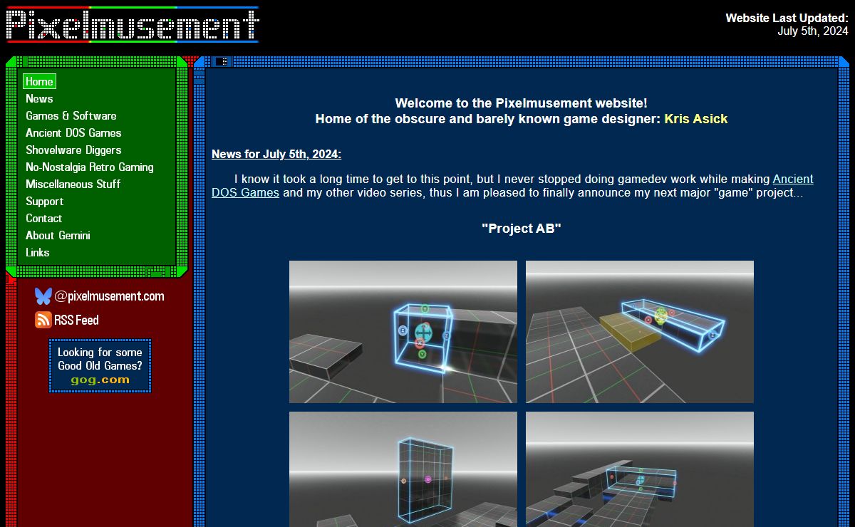 Pixelmusement - Home Page