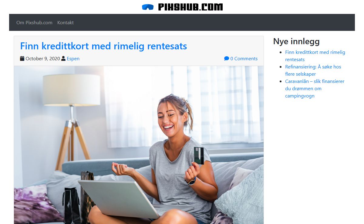 Flexilån & Lånekalkulator med Pixshub