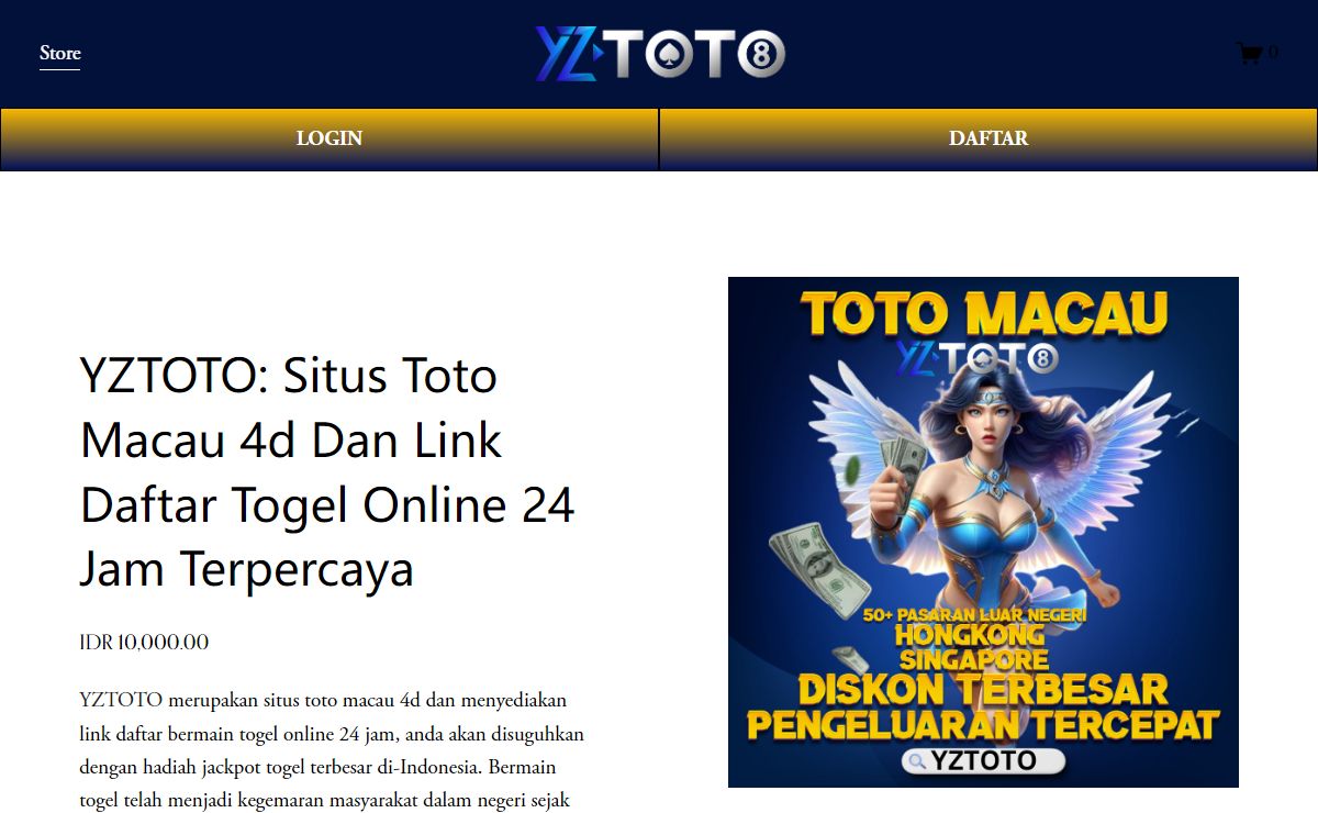 YZTOTO: Situs Toto Macau 4d Dan Link Daftar Togel Online 24 Jam Terpercaya