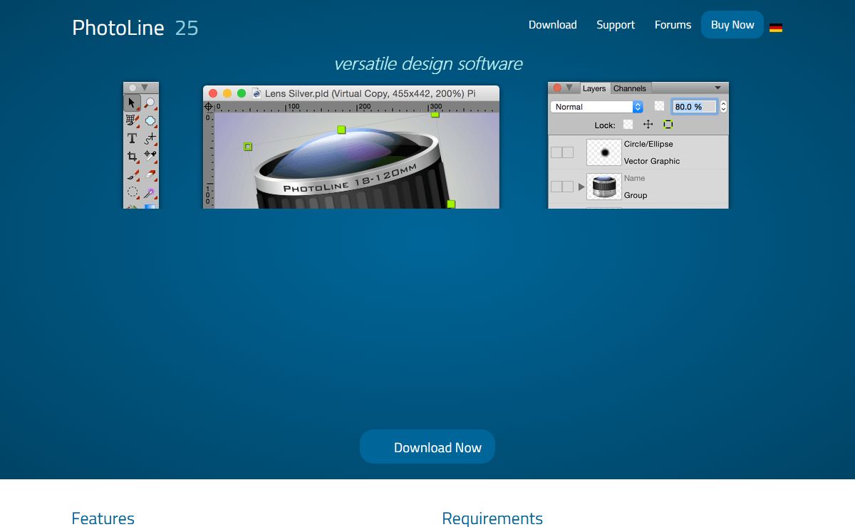 PhotoLine: Photo Editing, Vector Editor, Design Software