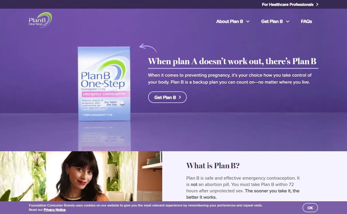 Plan B One-Step® | Morning After Pill