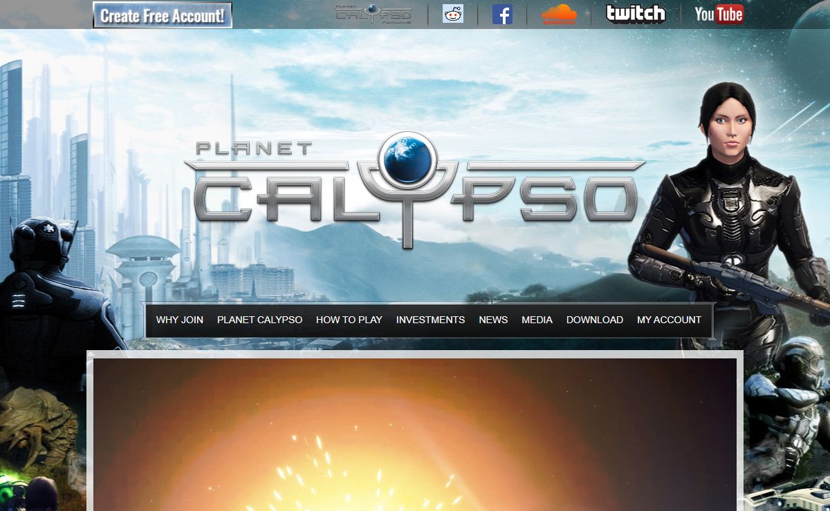 Planet Calypso - Planet Calypso : The Real Money Sci-Fi MMORPG