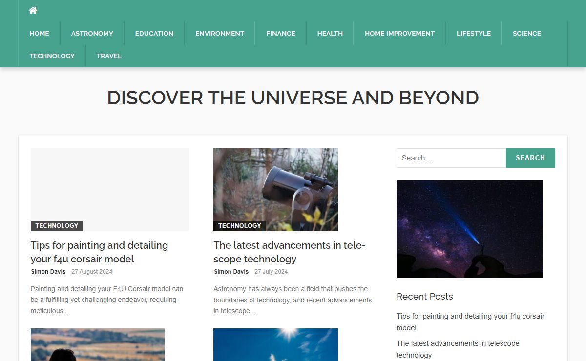 Discover the Universe and Beyond