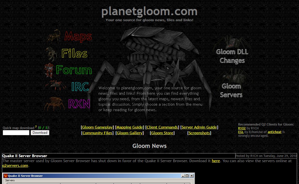 planetgloom.com - your one source for gloom news, files, discussion and links!