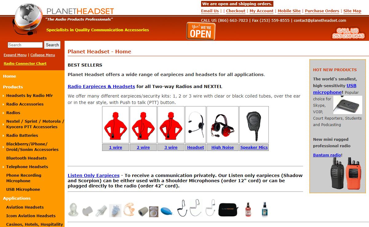 Planet Headset - Headsets and Communication Accessories