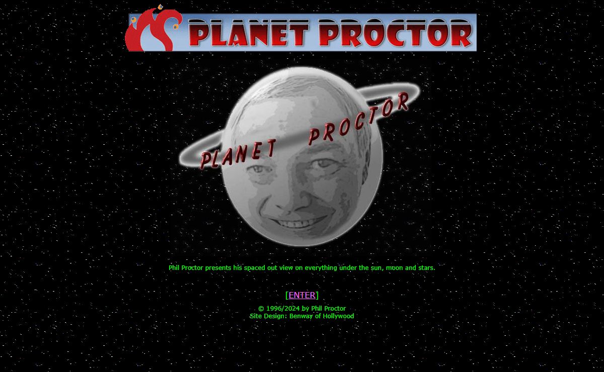 The Planet Proctor Archive/1996-2022