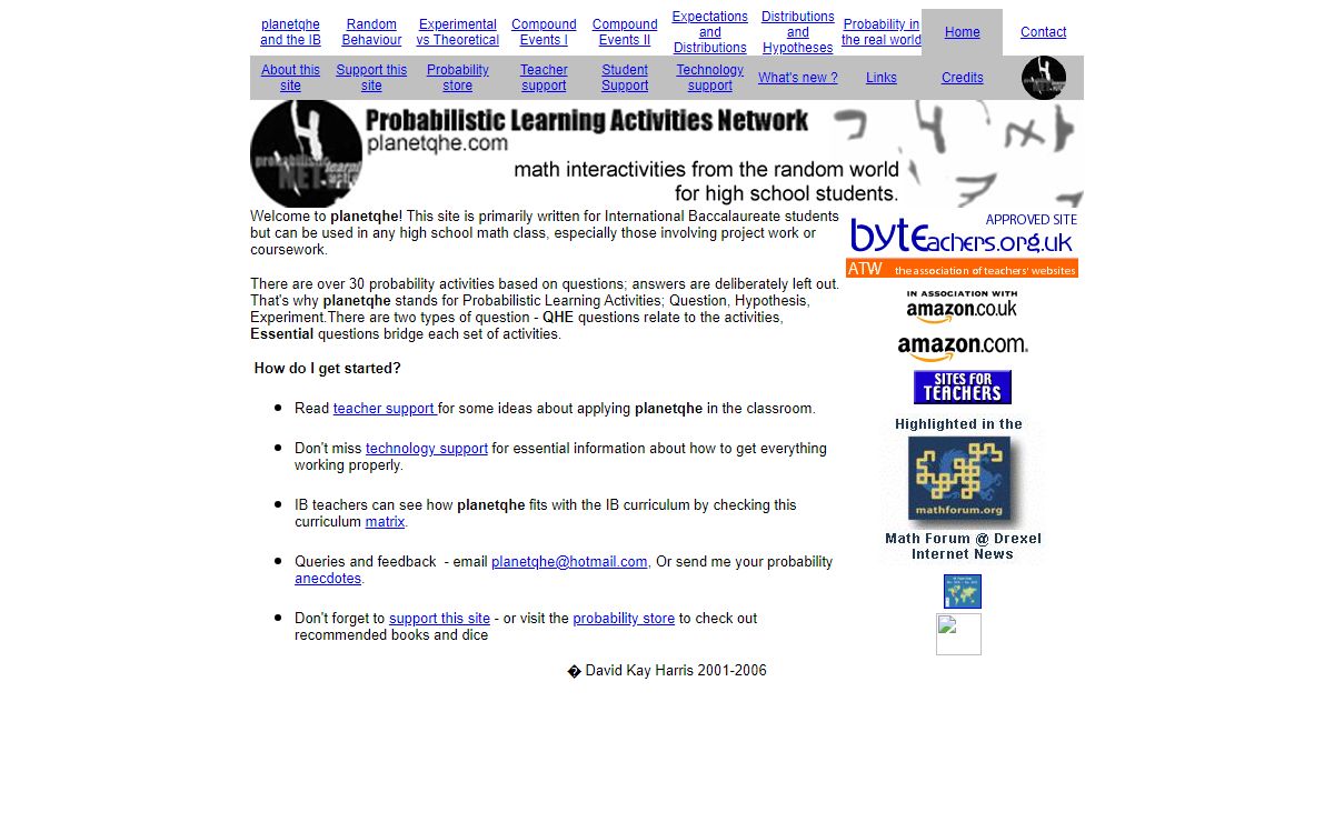 Probabilistic Learning Activities Network - Homepage