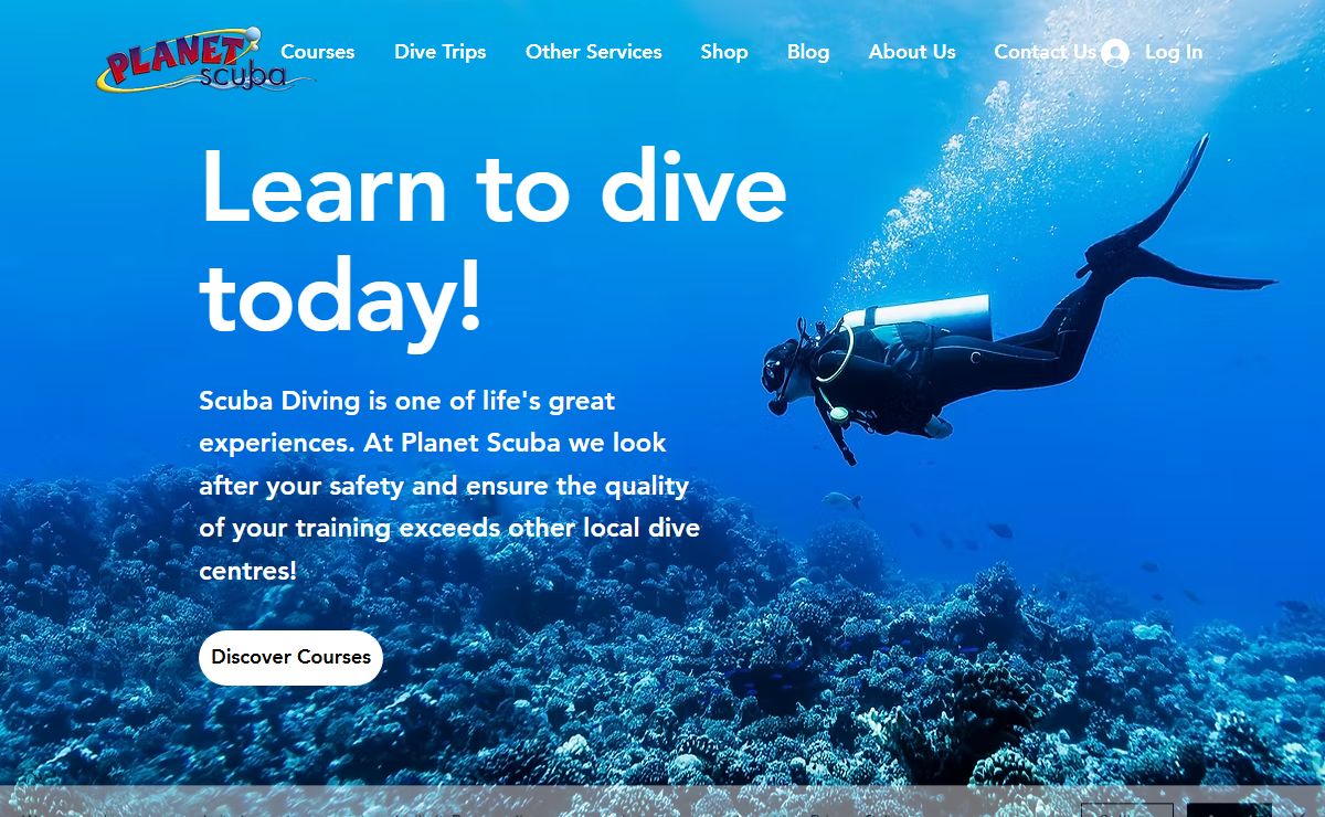 Planet Scuba | Learn to Dive | Planet Scuba School Ltd, Harold Close, Harlow, UK