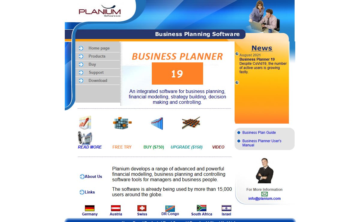 Planium - Financial Modeling and Business Planning Software