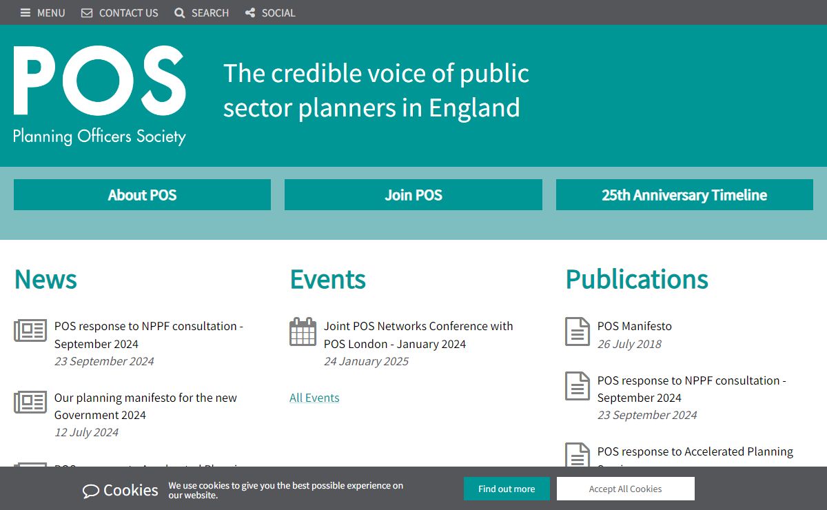 The credible voice of public sector planners in England