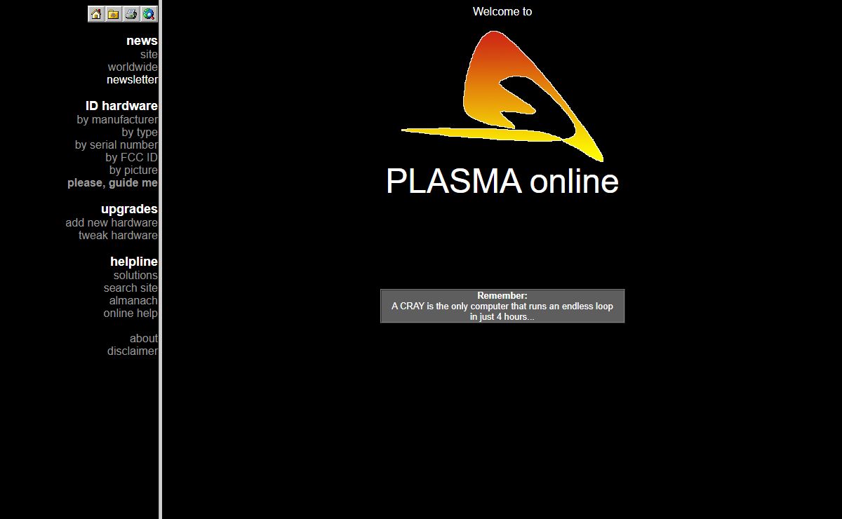 PLASMA online - Your hardware guide
