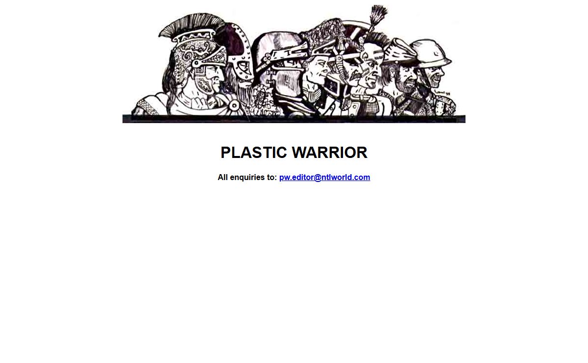 Plastic Warrior Magazine: collecting, converting, wargaming with plastic figures