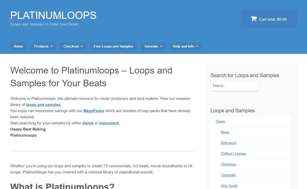 Loops and Samples to Feed Your Beats - Platinumloops