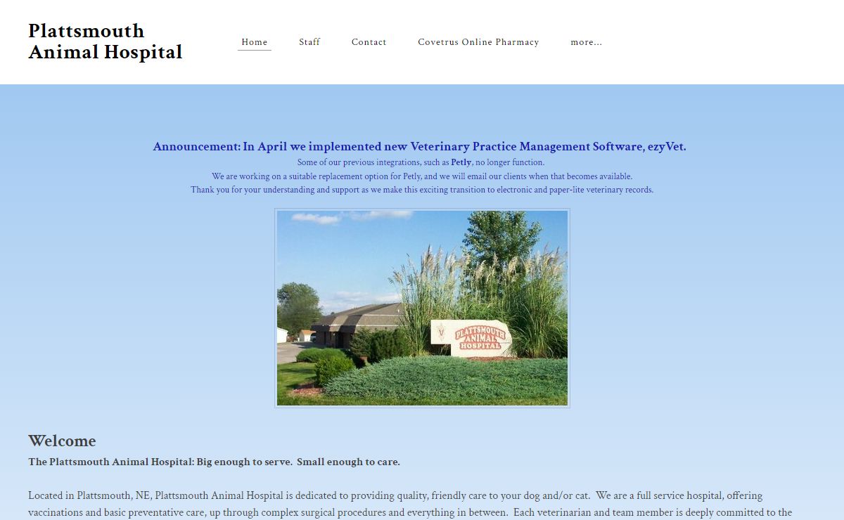 Plattsmouth Animal Hospital - Plattsmouth Animal Hospital