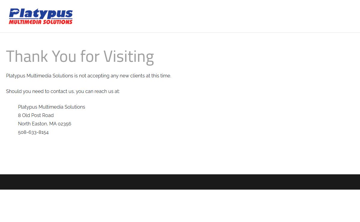 Thank You for Visiting