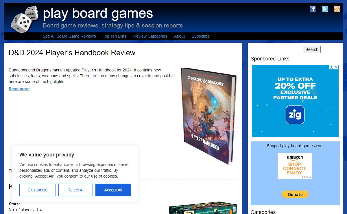 play board games
