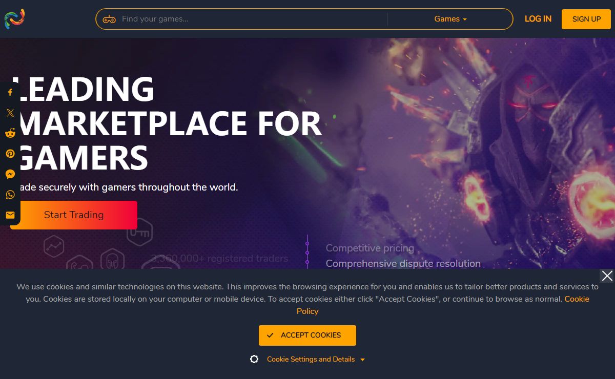 PlayerAuctions: Buy & Sell Game Gold, Accounts, Items & Boosts