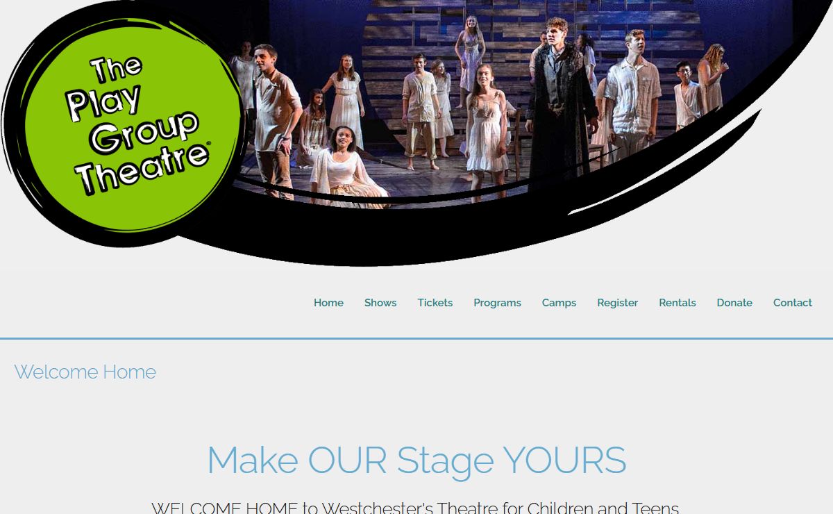 WELCOME HOME | The Play Group Theatre | Westchester’s Theater for Children and Teens