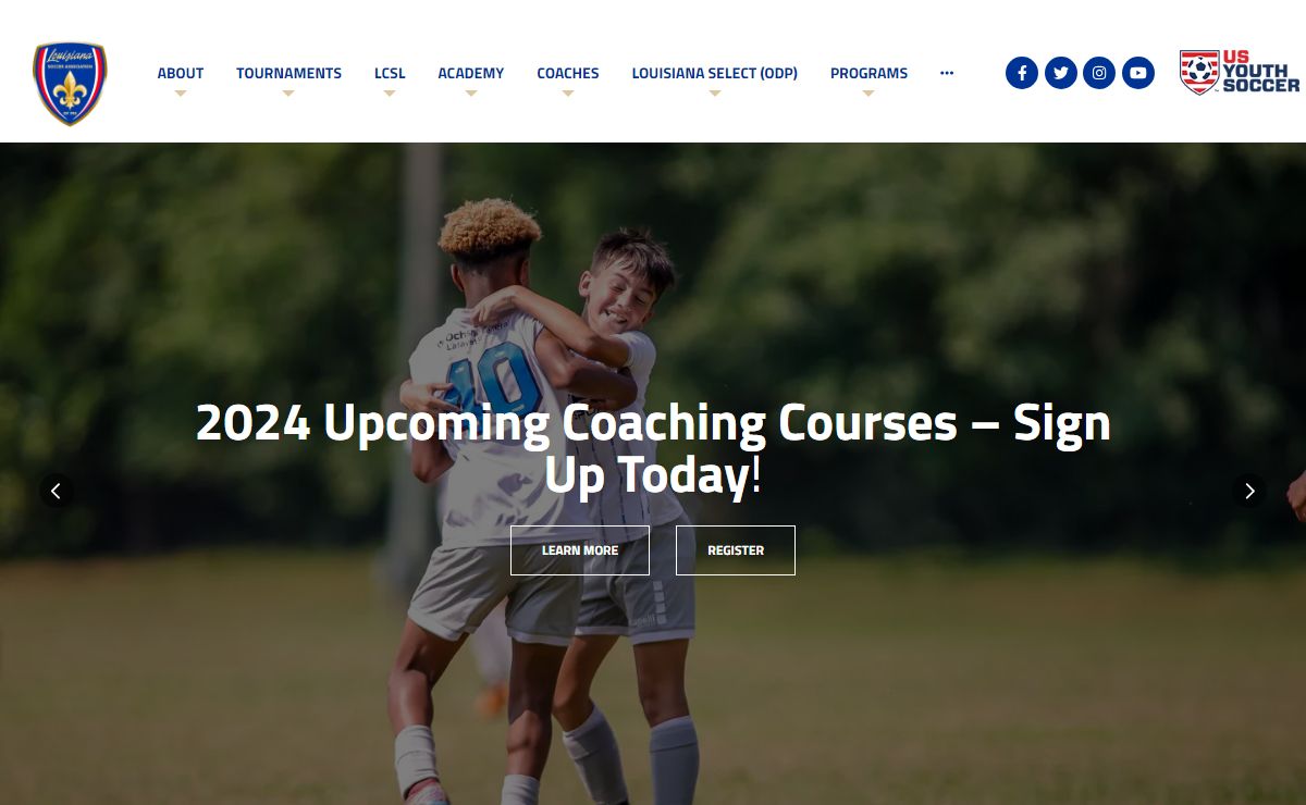 Homepage - Louisiana Soccer Association