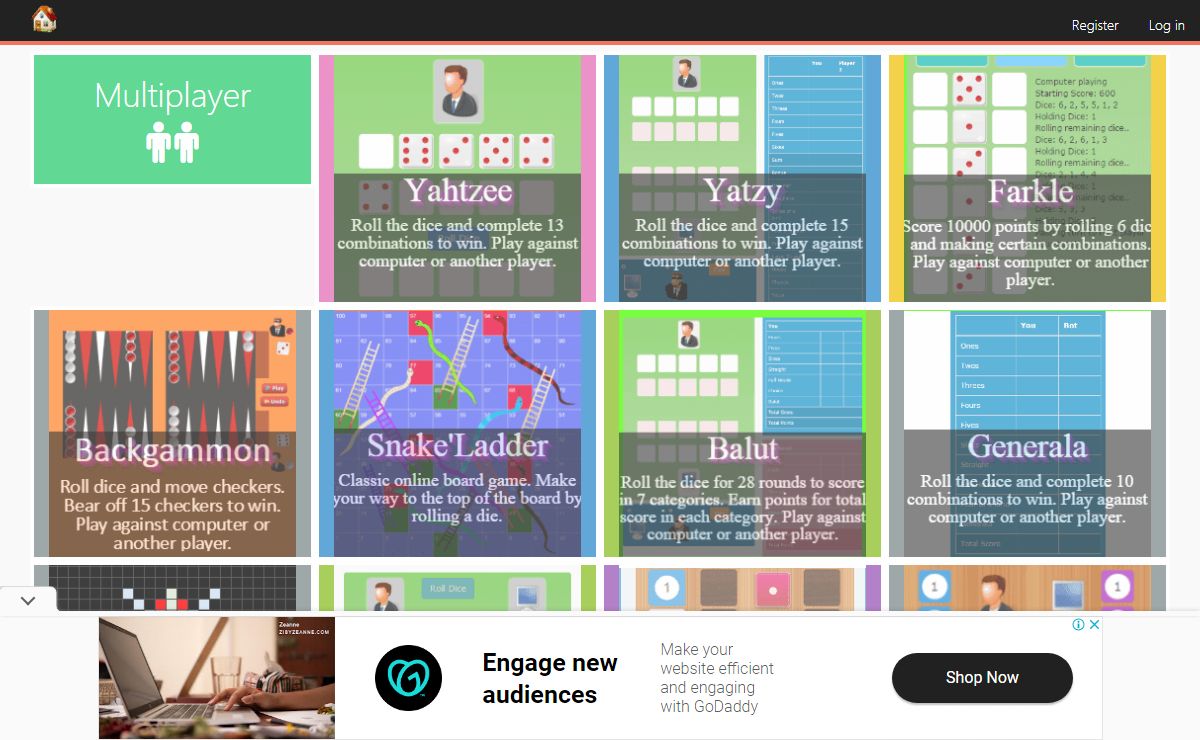 Play Online Dice Games