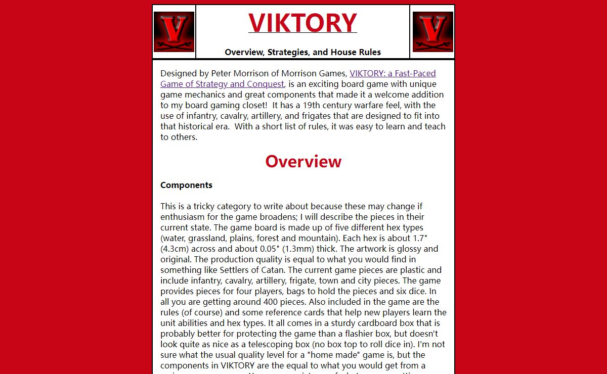 VIKTORY Overview