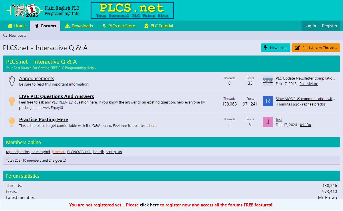 PLCS.net - Interactive Q & A