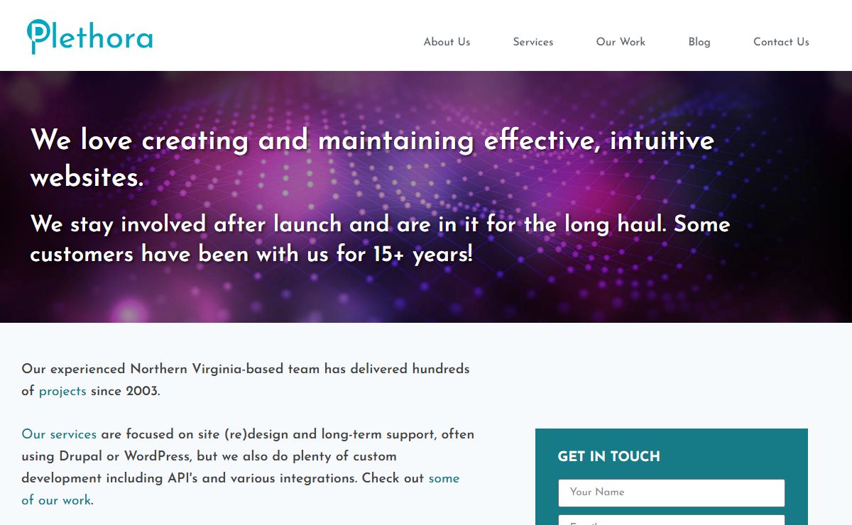 VA / DC / MD Drupal, WordPress and .Net Web Designers & Developers