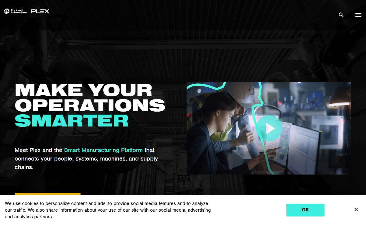 Plex Smart Manufacturing Platform | Plex, by Rockwell Automation