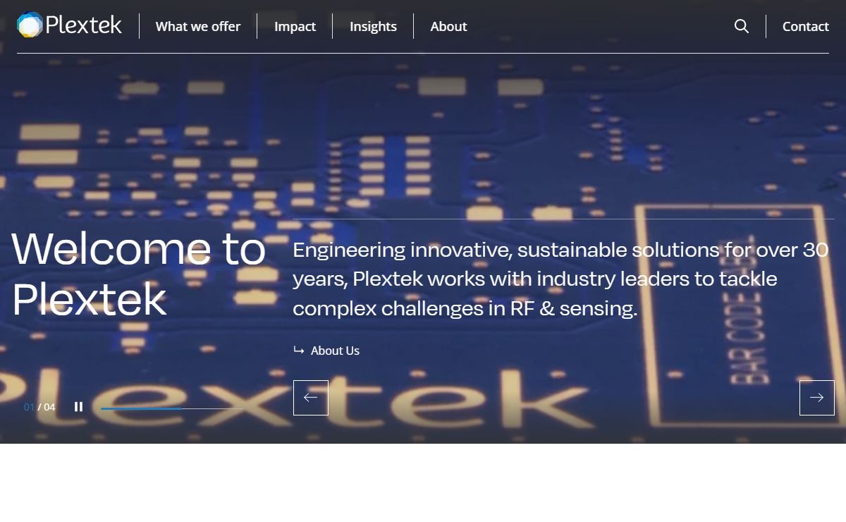 Plextek - Exceptional Engineering Solutions