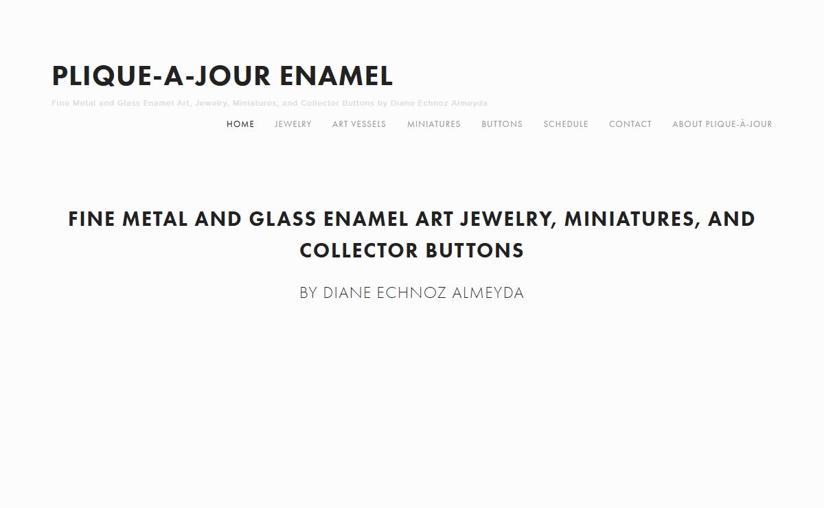 Plique-a-jour Enamel