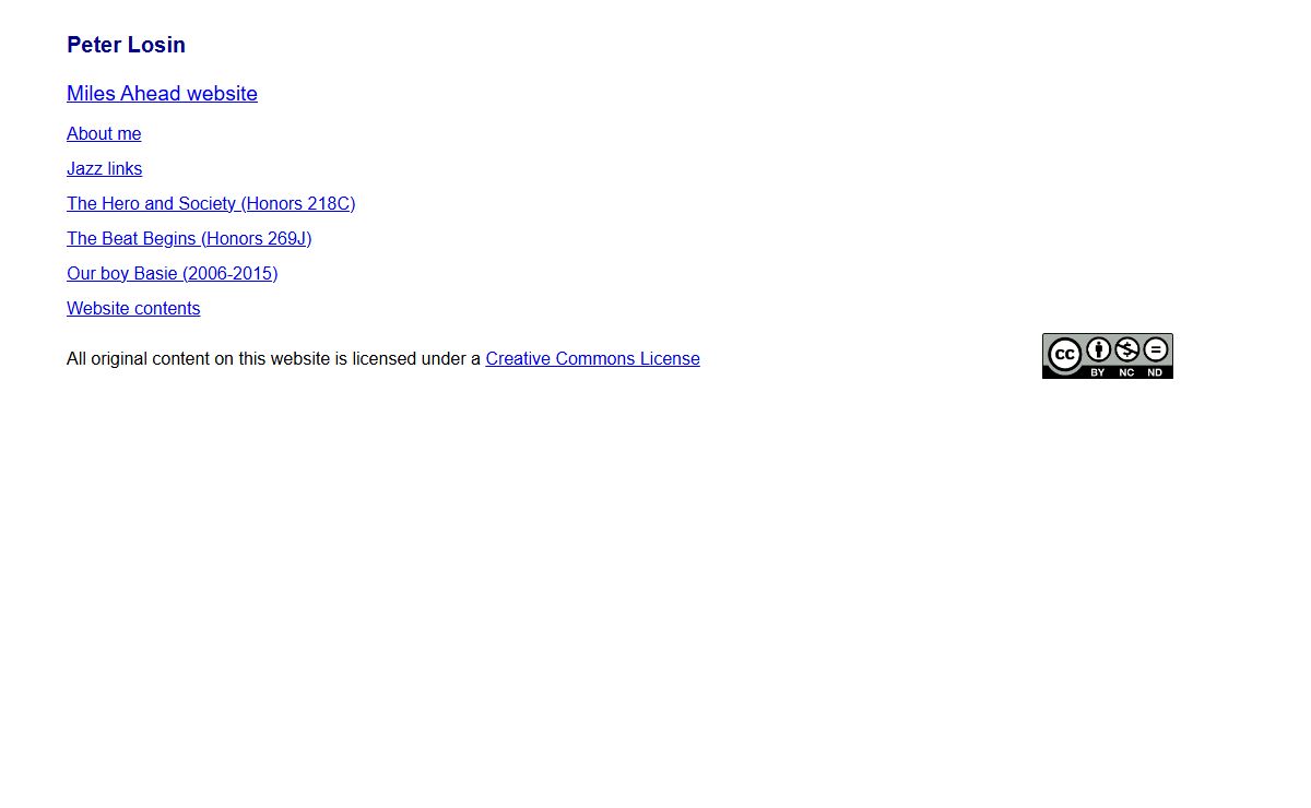Main page