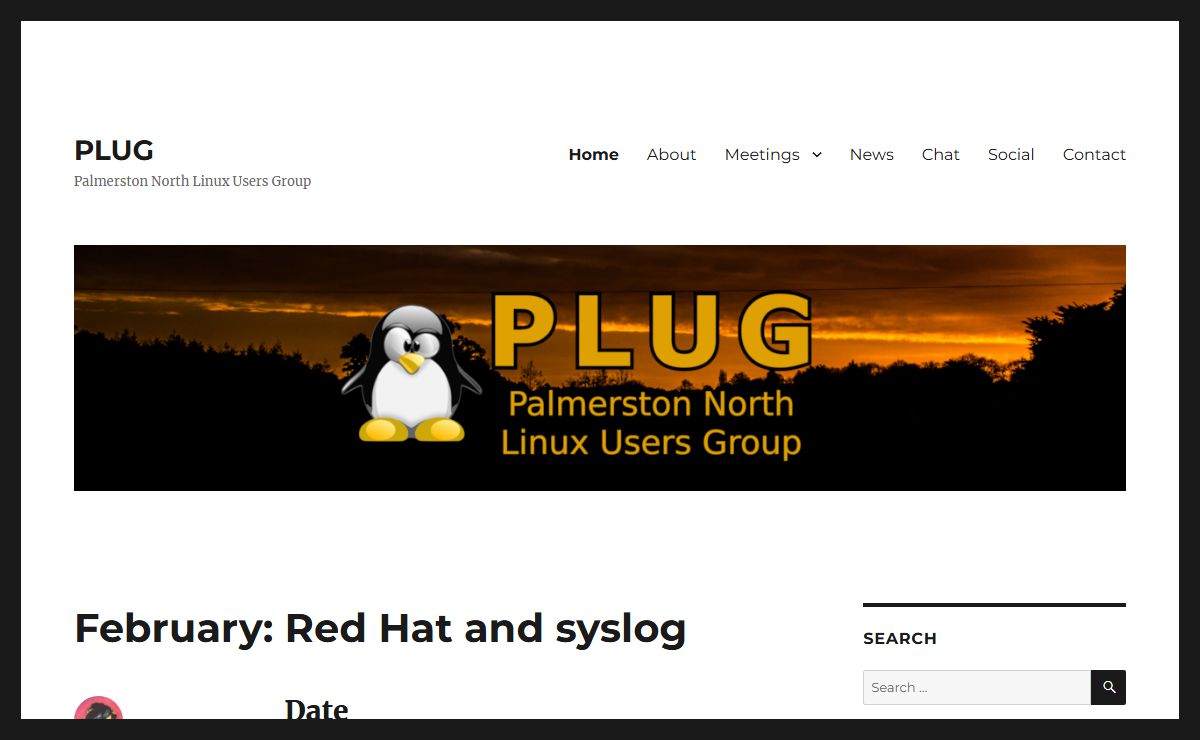 PLUG – Palmerston North Linux Users Group
