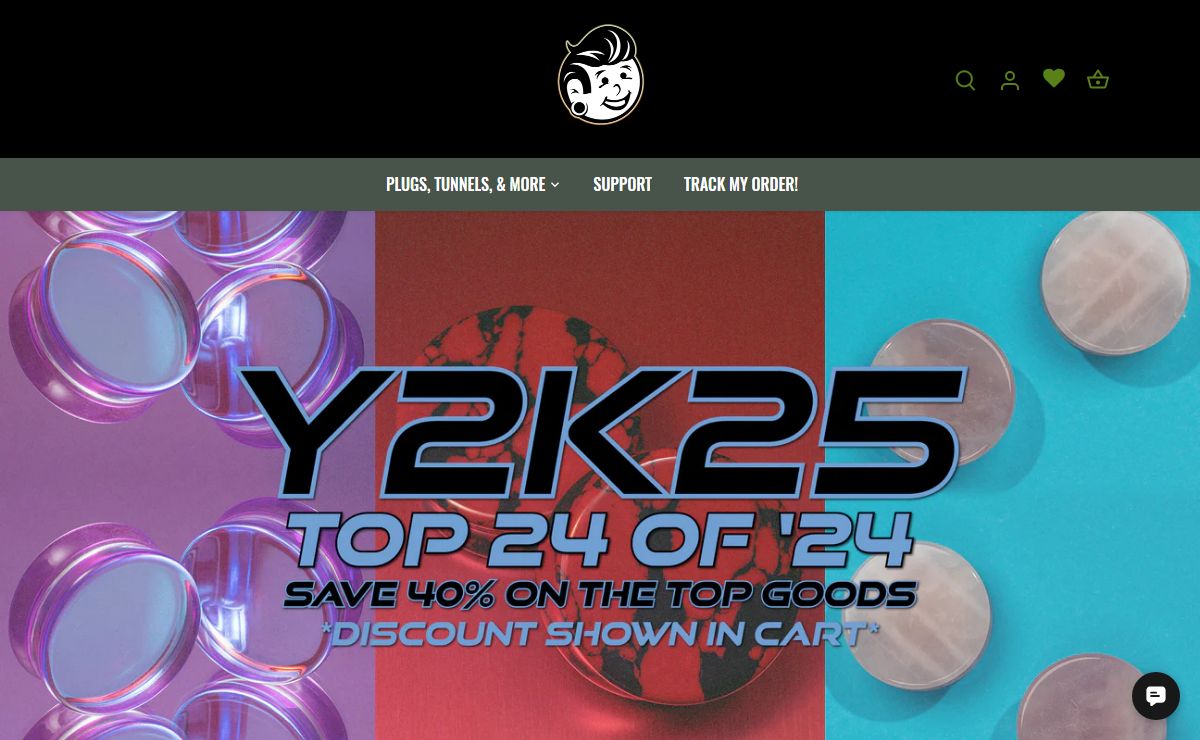 PlugYourHoles : Over 16 years selling plugs, gauges, tunnels & more! – PlugYourHoles.com