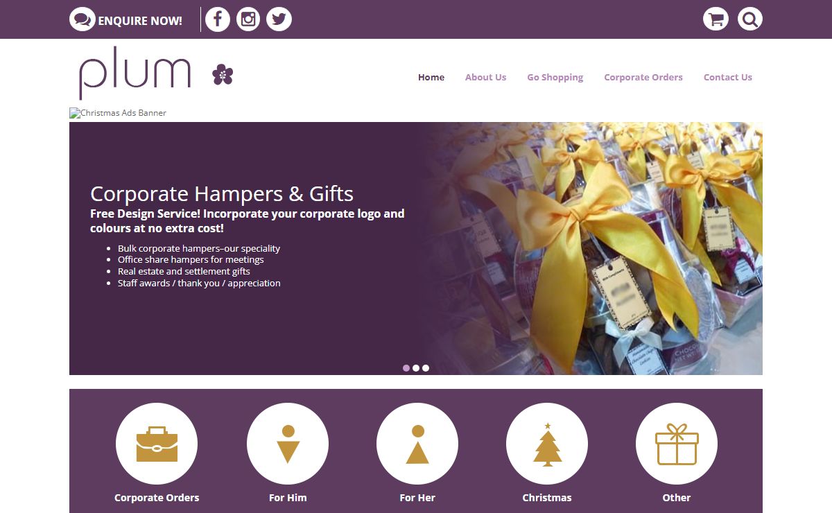 Plum Gifts Perth » Gift Baskets & Gift Hampers Online