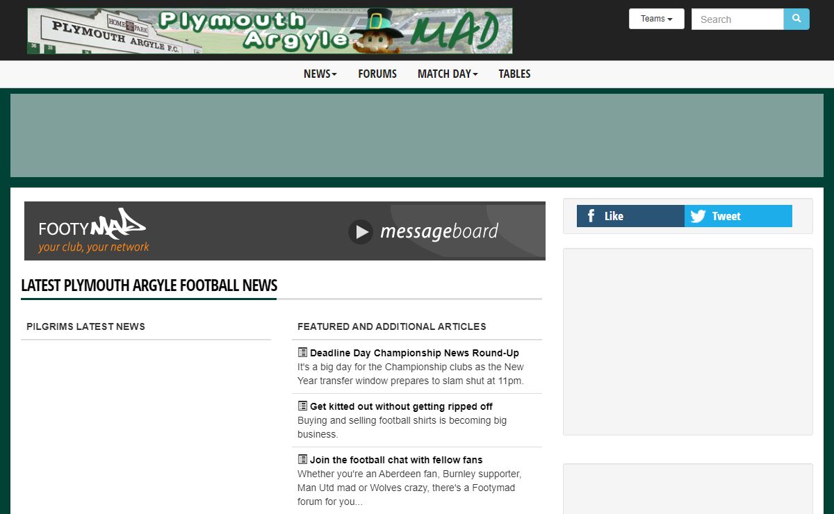 Plymouth Argyle News - Argyle MAD!