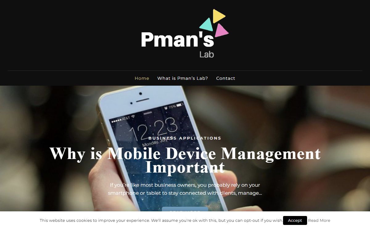 Pman's Lab - Just Another IT Lab