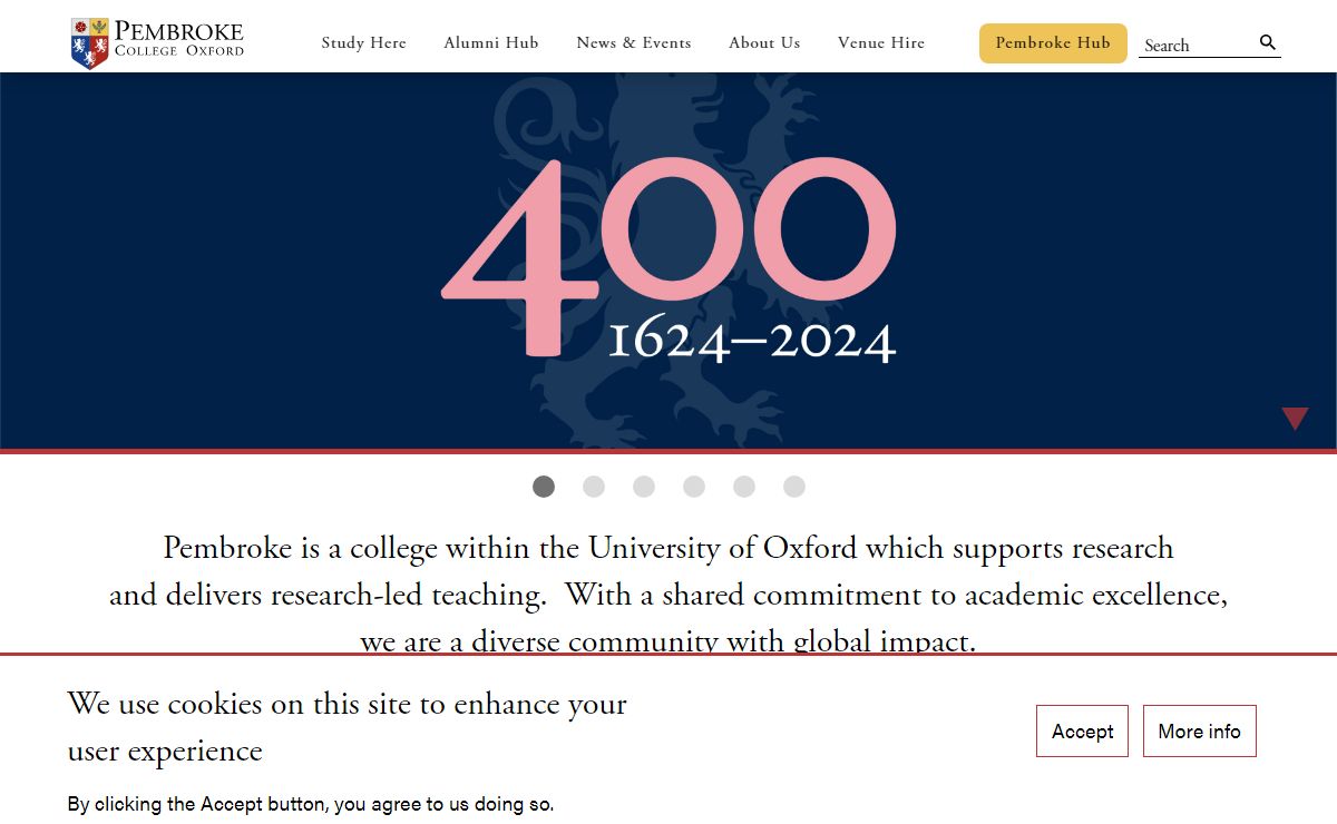 Pembroke College - University of Oxford