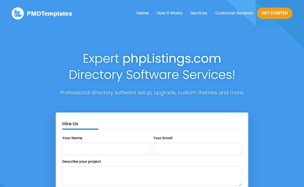 phpListings.com Directory Software Custom Services