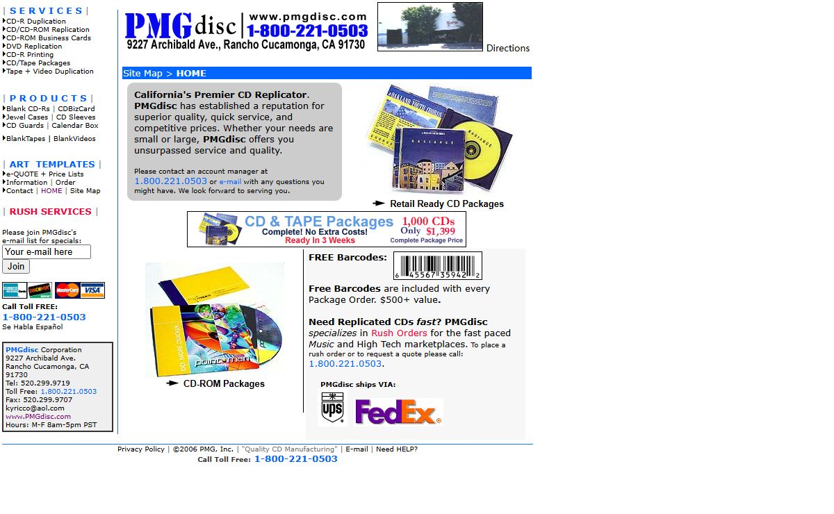 PMGdisc, CD replication, CD-R duplication, jewel cases, cdrs, dvd replication